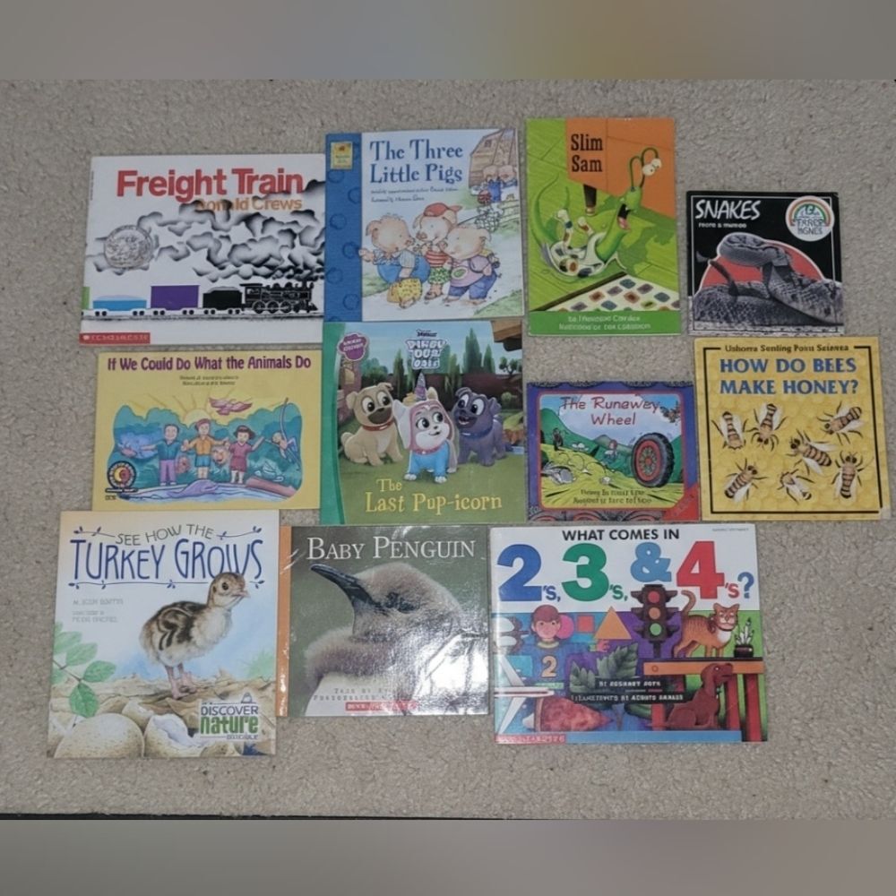 Kids' Early Reader Lot - Science, Nature, & Storytime Classics